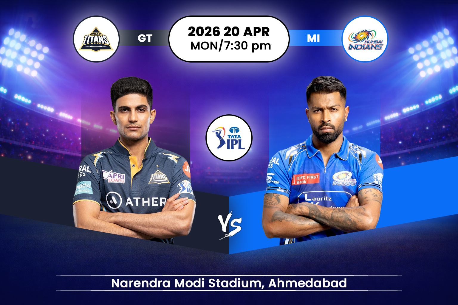 Gujarat Titans vs Mumbai Indians