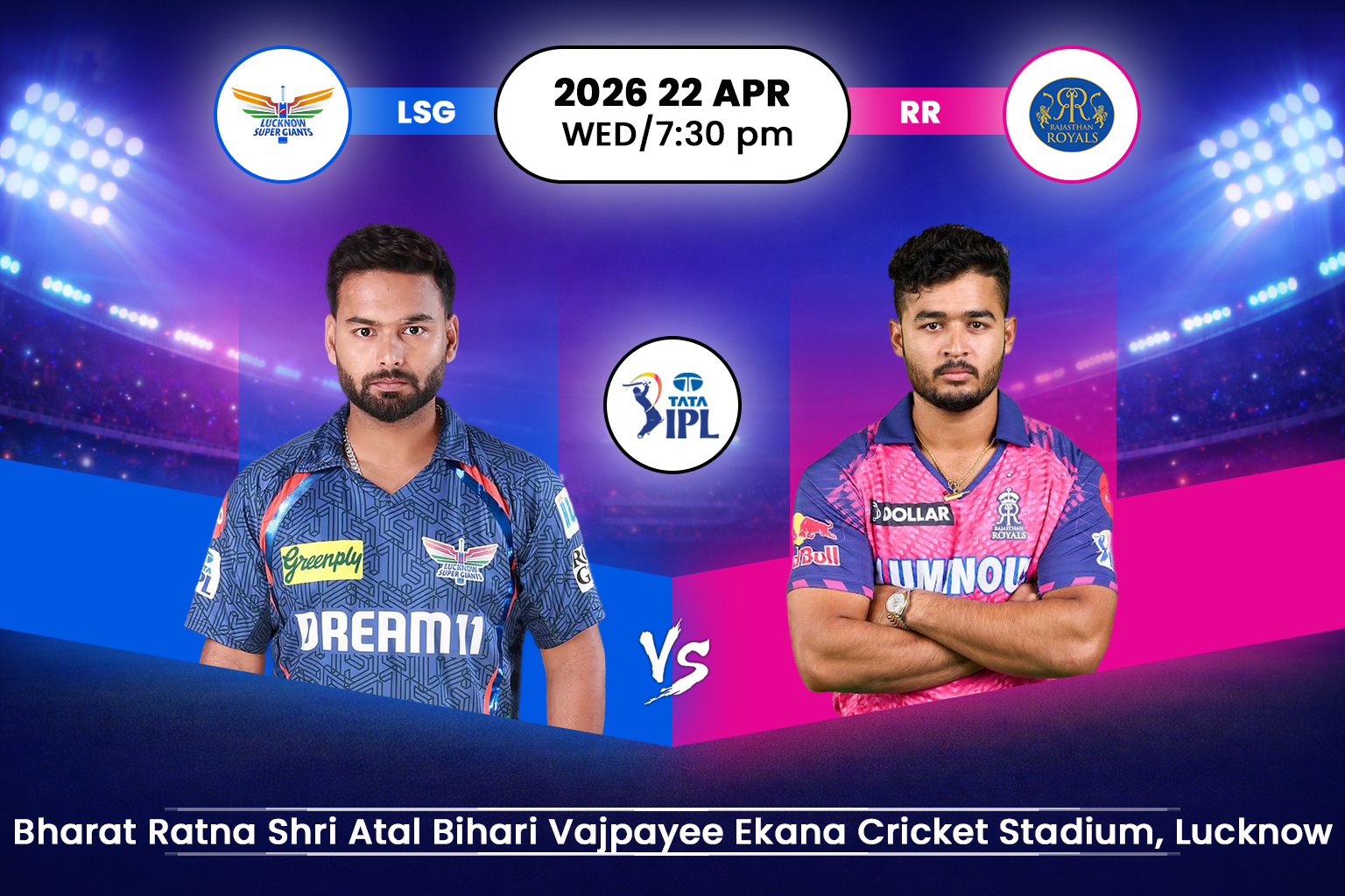 Lucknow Super Giants vs Rajasthan Royals