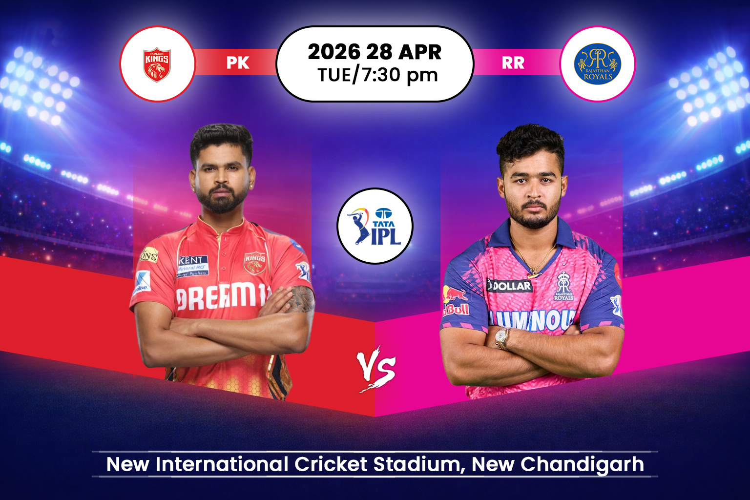 Punjab Kings vs Rajasthan Royals