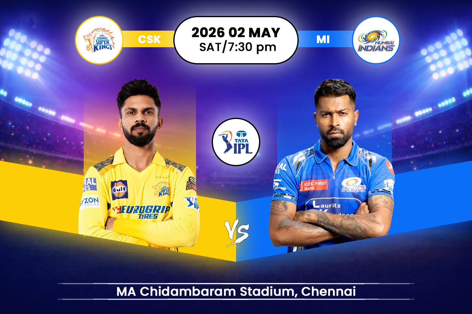 Chennai Super Kings vs Mumbai Indians