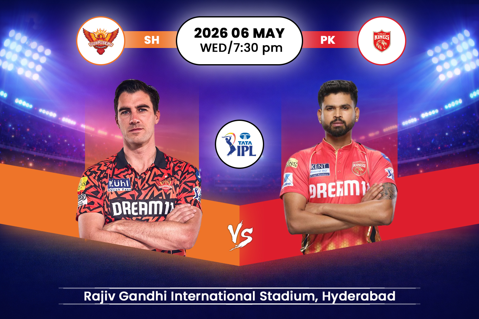 Sunrisers Hyderabad vs Punjab Kings