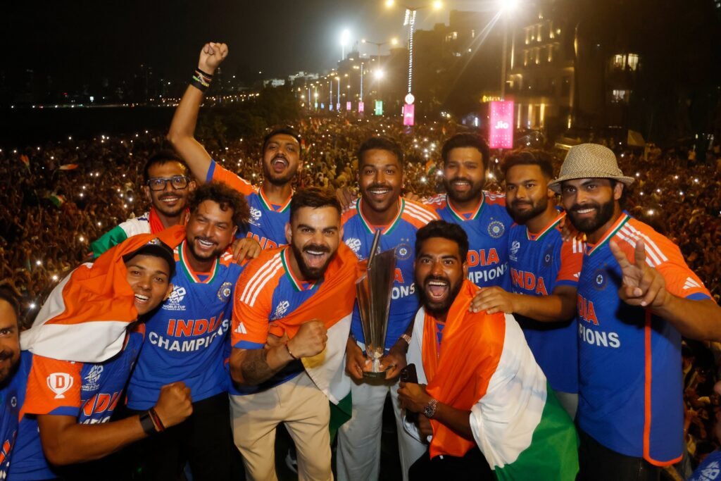 Indian Cricket Team Victory Parade