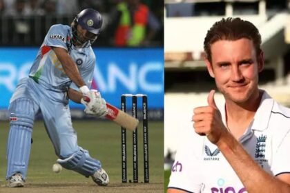 stuart broad reaction yuvraj singh six sixes got away with no ball could have been 7 sixes india vs england t20 world cup 2007 Yuvraj Singh: I survived..., Stuart Broad's reaction to Yuvraj Singh's 6 sixes goes viral; know what he said