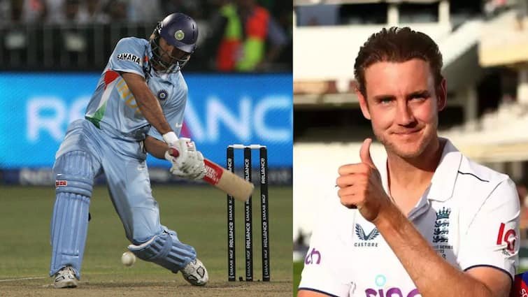 stuart broad reaction yuvraj singh six sixes got away with no ball could have been 7 sixes india vs england t20 world cup 2007 Yuvraj Singh: I survived..., Stuart Broad's reaction to Yuvraj Singh's 6 sixes goes viral; know what he said